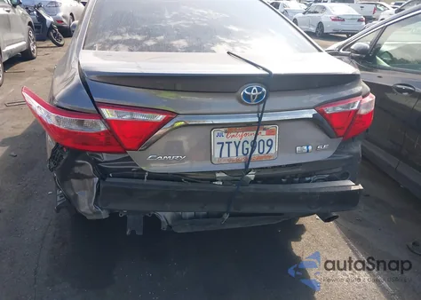 2017 Toyota Camry Hybrid Se from USA, damaged, VIN 4T1BD1FK6HU204491